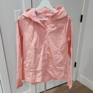 Lululemon Pink Hooded Jacket
